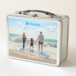 Lunch Box Téléchargez Votre Photo Boîte à Repas en Métal Ajo