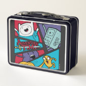 Lunch Box Temps d'aventure | Graphique du panneau d'action (Dos)