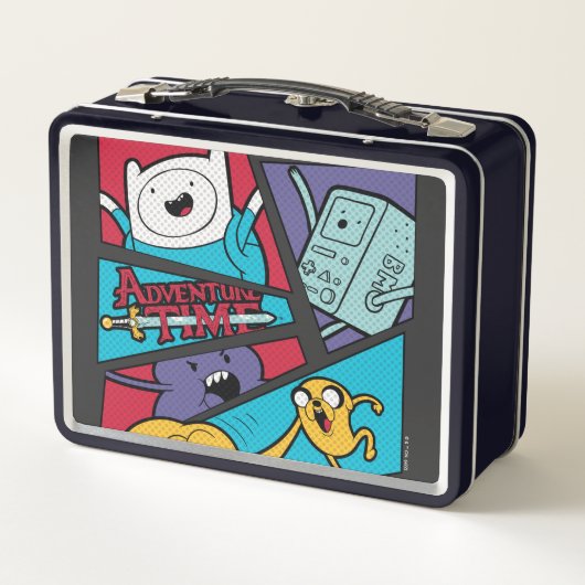 Lunch Box Temps d'aventure | Graphique du panneau d'action (Dos)