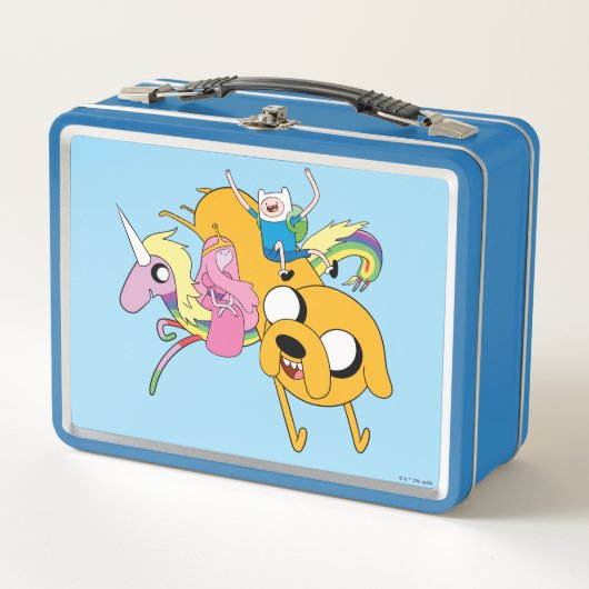 Lunch Box Temps d'aventure | Lady, Bubblegum, Finn & Jake (Devant)
