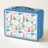 Lunch Box Temps d'aventure | Motif d'appel de caractères (Dos)