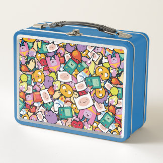 Lunch Box Temps d'aventure | Motif de jeu de caractères