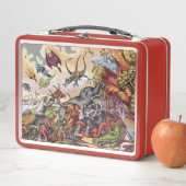 Lunch Box Terrain de jeu préhistorique (En situation)