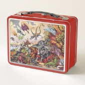 Lunch Box Terrain de jeu préhistorique (Dos)