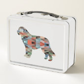 Lunch Box Terre-Neuve Geo Silhouette Plaid (Dos)