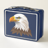 Lunch Box Tête d'aigle américain (Dos)