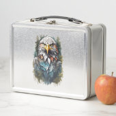 Lunch Box Tête d'aigle en forêt (En situation)