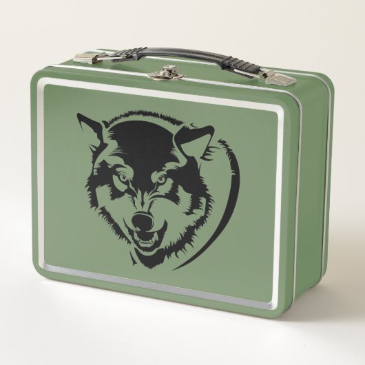 Lunch Box Tête de loup (Devant)