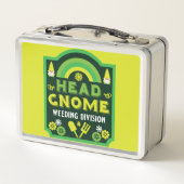 Lunch Box Tête Garden Gnome Weeding (Dos)