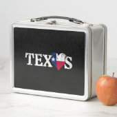 Lunch Box Texas Pride Love Heart Flag State Fier Texan Home (En situation)