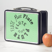 Lunch Box Texte de la spirale de flute (En situation)