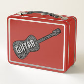 Lunch Box Texte des notes de musique de guitare (Dos)