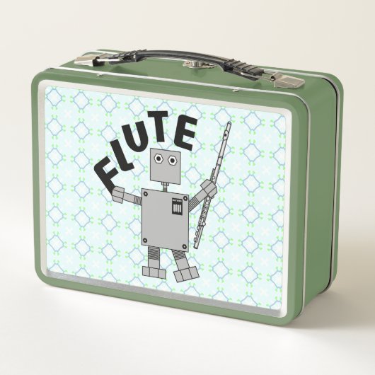 Lunch Box Texte Robot de flux (Dos)