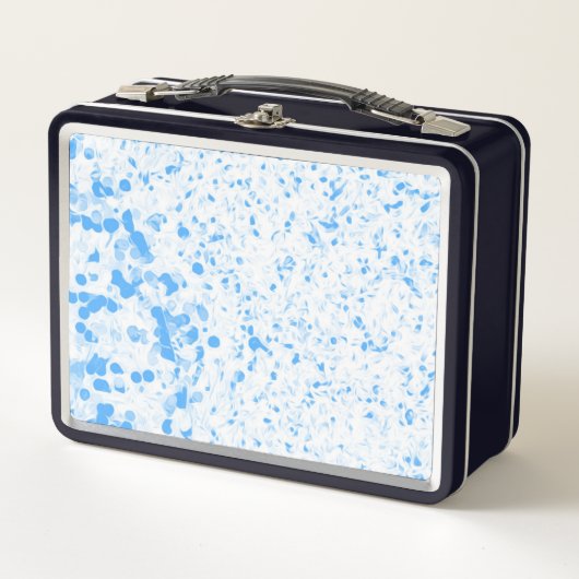 Lunch Box Texture de plaque - Bleu (Devant)