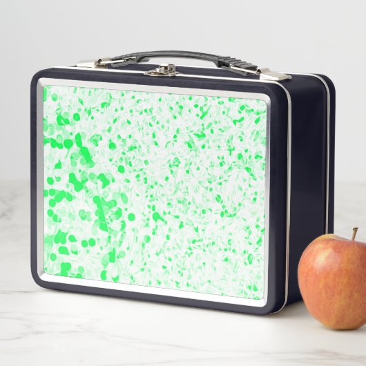 Lunch Box Texture - Vert (En situation)