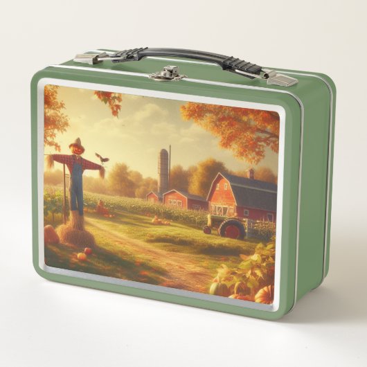 Lunch Box Thanksgiving/Automne/Automne/Automne sur la ferme (Devant)