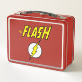 Lunch Box The Flash Name & Lightning Bolt Logo (Dos)