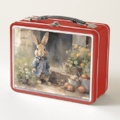 Lunch Box Thème de lapin mignon (Devant)