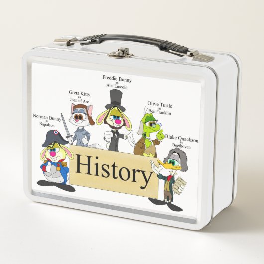 Lunch Box Thème Freddie History (Devant)