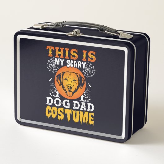 Lunch Box This is My Scary Dog Dad Costume (Devant)