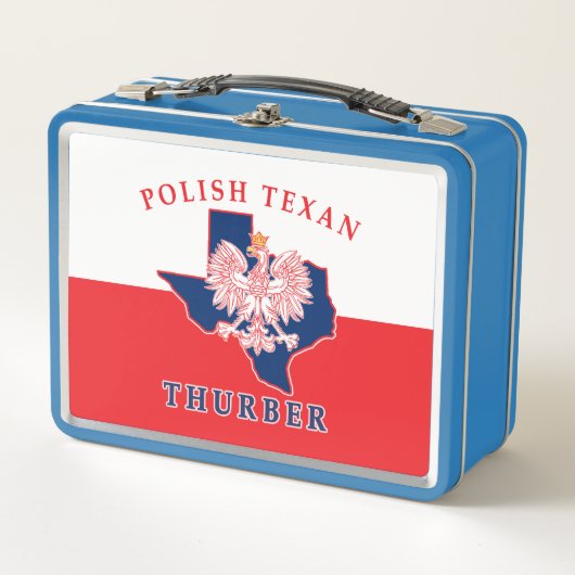 Lunch Box Thurber polonais Texan (Devant)