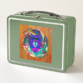 Lunch Box Tie Dye Lullabies Stash Box (Devant)
