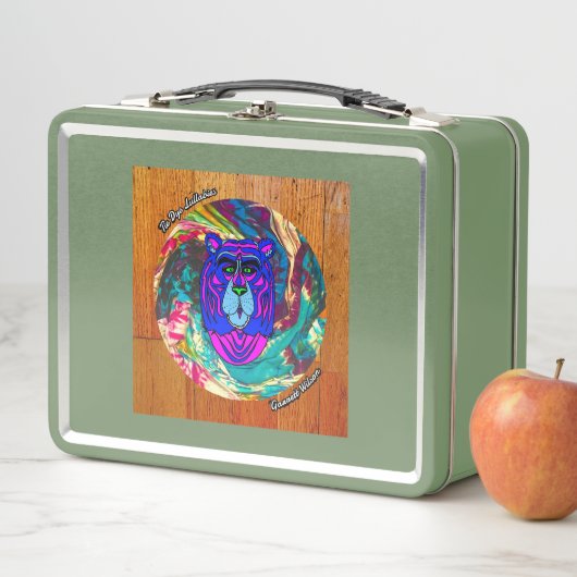 Lunch Box Tie Dye Lullabies Stash Box (En situation)