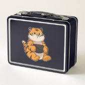 Lunch Box Tiger à manger avec Bowl (Dos)