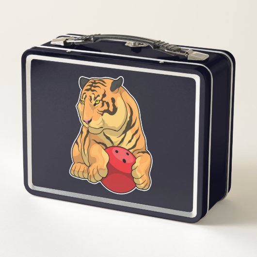 Lunch Box Tiger Bowling Bowling boule (Dos)