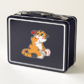 Lunch Box Tigre avec coeur (Dos)