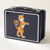 Lunch Box Tigre avec coeur (Dos)