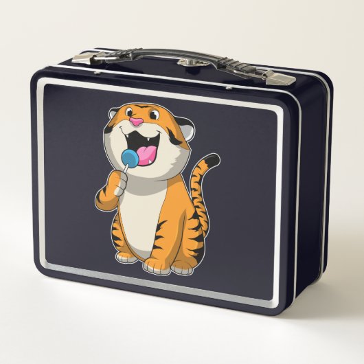 Lunch Box Tigre avec Lollipop (Dos)