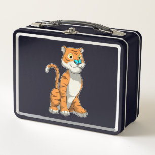 Lunch Box Tigre avec papillon