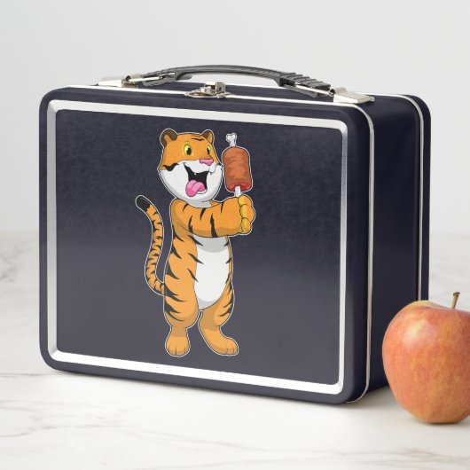 Lunch Box Tigre avec viande (En situation)