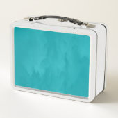 Lunch Box Tigre blanc, Turquoise, bleu turquoise Personnalis (Dos)