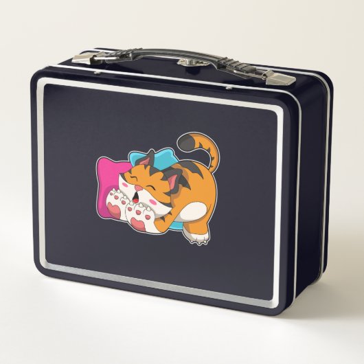 Lunch Box Tigre fatigué (Dos)