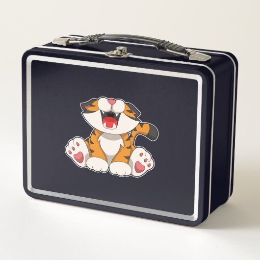 Lunch Box Tigre rougissant (Devant)