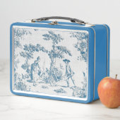 Lunch Box Toile Bleue (En situation)