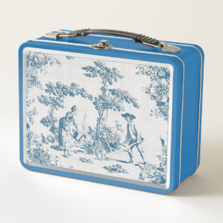 Lunch Box Toile Bleue