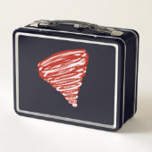 Lunch Box Tornade rouge (Dos)