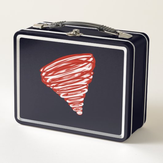 Lunch Box Tornade rouge (Devant)
