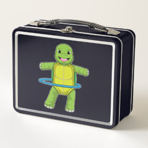 Lunch Box Tortue à Fitness avec pneus Fitness