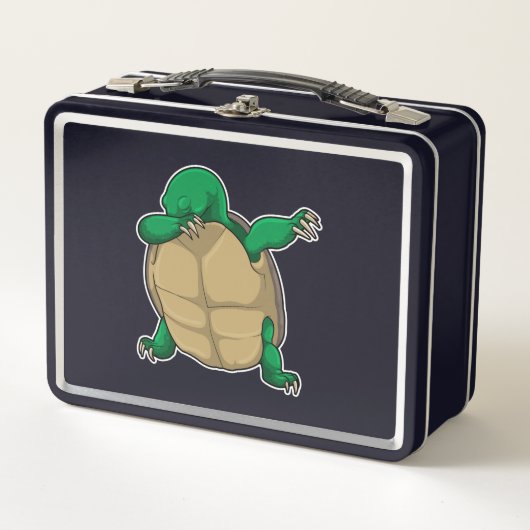 Lunch Box Tortue à Hip hop Dance Dab (Devant)