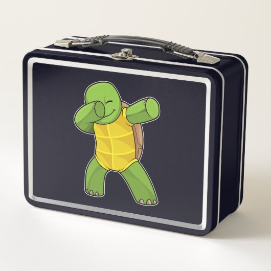 Lunch Box Tortue à Hip hop Dance Dab (Devant)