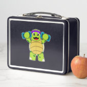 Lunch Box Tortue à l'effort entraînement et cloches (En situation)