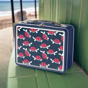 Lunch Box Tortue à thème foncé