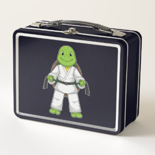 Lunch Box Tortue aux arts martiaux avec ceinture noire