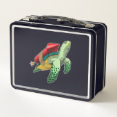 Lunch Box Tortue avec fusée (Dos)