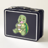 Lunch Box Tortue avec Shell & Café à aller (Dos)