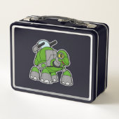 Lunch Box Tortue comme robot avec canons (Dos)